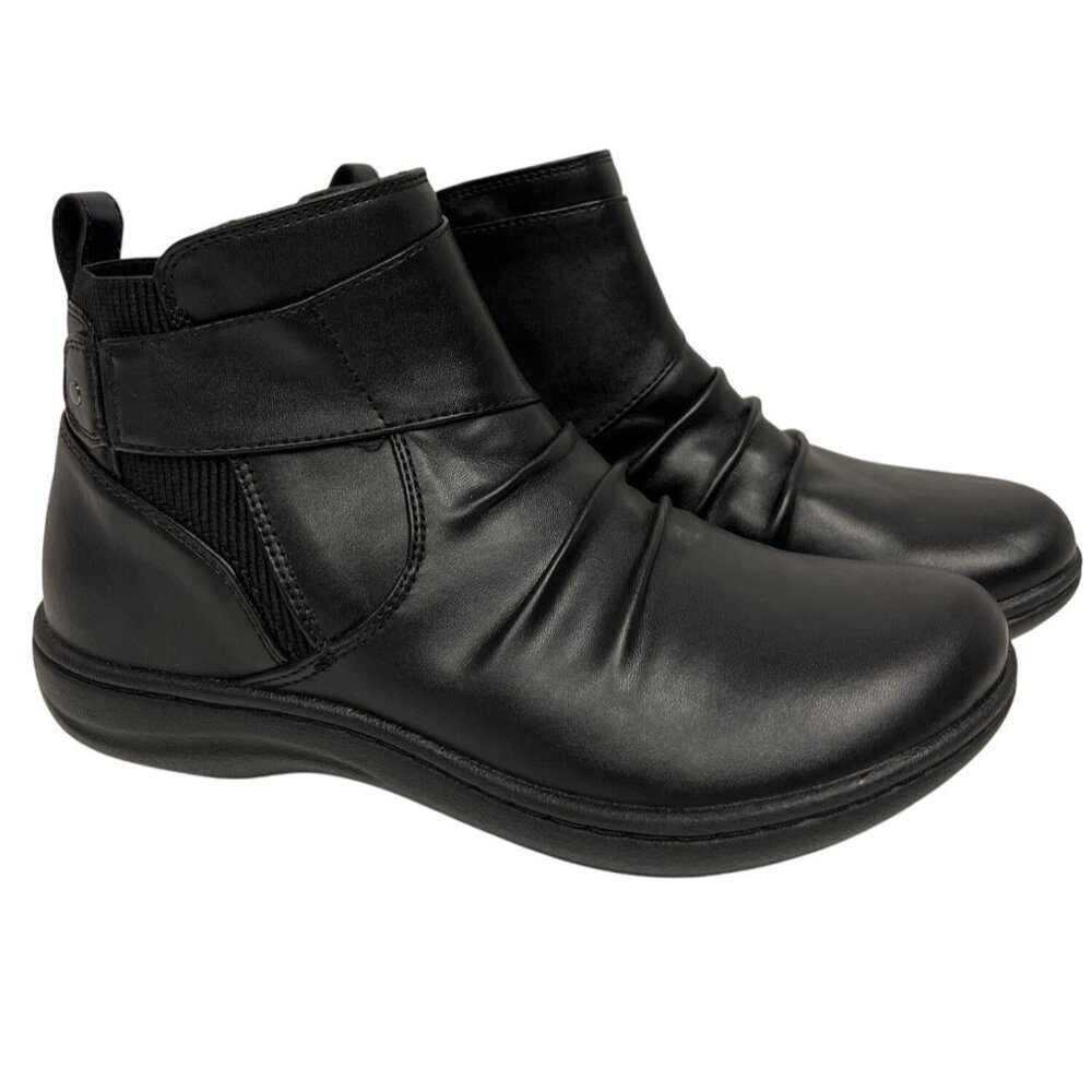 Clarks Laurieann Park Bootie Women's Ankle Boot Black  Zip Size 7.5 NEW